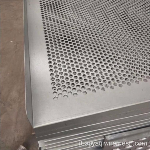 Maglia metallica perforata in alluminio